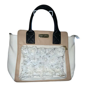 Betsey Johnson Floral Vegan Tote Bag One Size